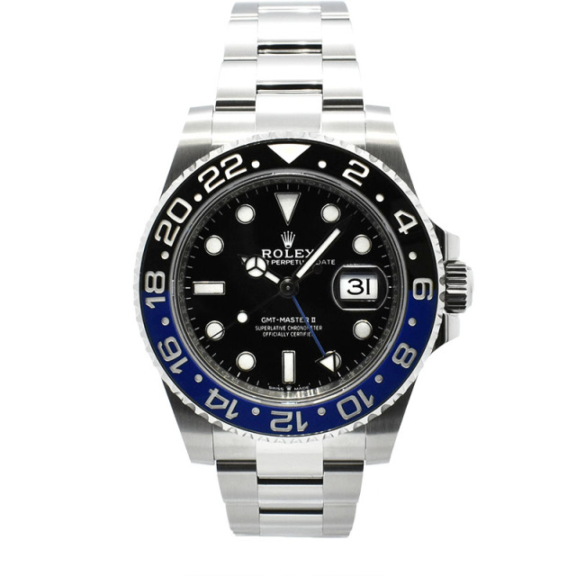 ロレックス　ROLEX　GMTマスター2　Ref.126710BLNR　ブルー/ブラックベゼル　40mm　新品アウトレット