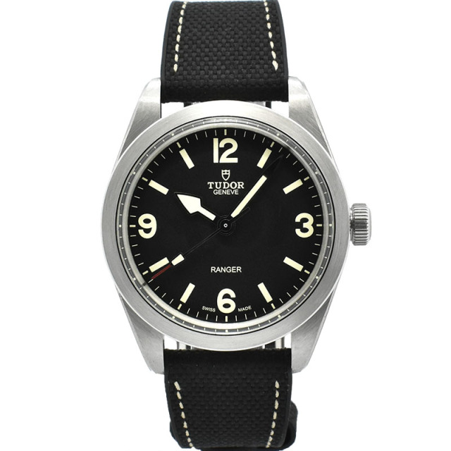 チューダー(チュードル)　TUDOR　レンジャー　Ref.79950　SS　39mm　自動巻　ブラック　未使用品