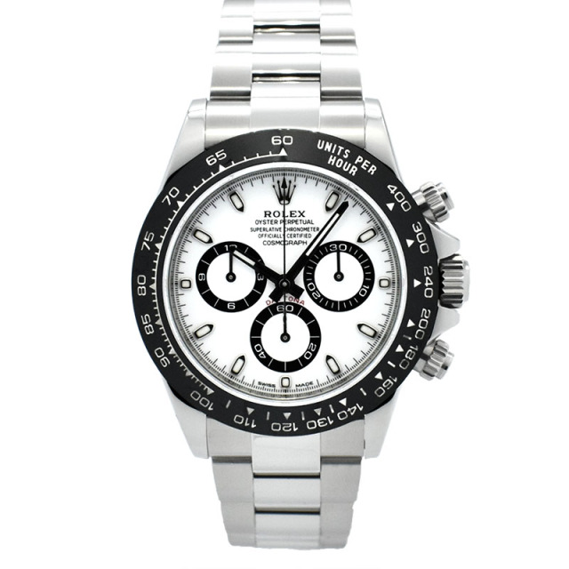 ロレックス　ROLEX　コスモグラフ デイトナ　Ref.116500LN　ホワイト　セラミックベゼル　USED　中古