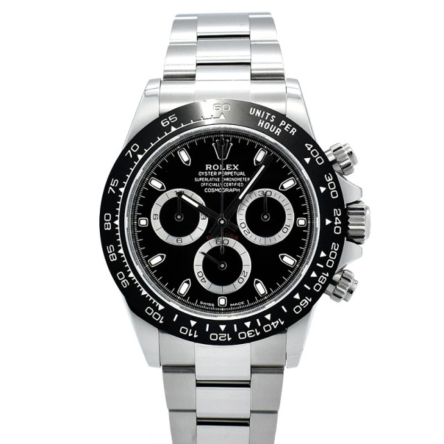 ロレックス　ROLEX　コスモグラフ デイトナ　Ref.116500LN　ブラック　セラミックベゼル　USED　中古