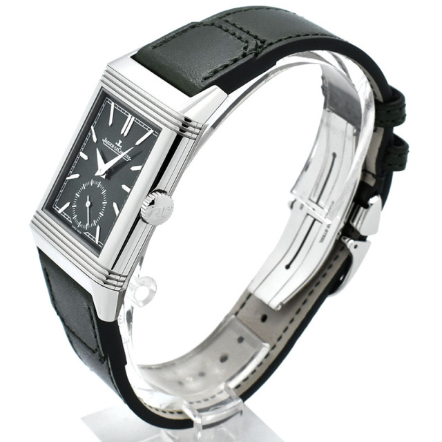 ジャガールクルト Jaeger LeCoultre レベルソ トリビュート スモールセコンド Q397843J 45.6×27.4mm グリーン 手巻き 未使用品