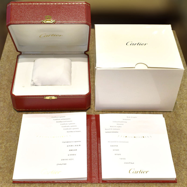 カルティエ CARTIER タンクソロ SM W5200000 31×24.4mm ピンク クォーツ USED 中古