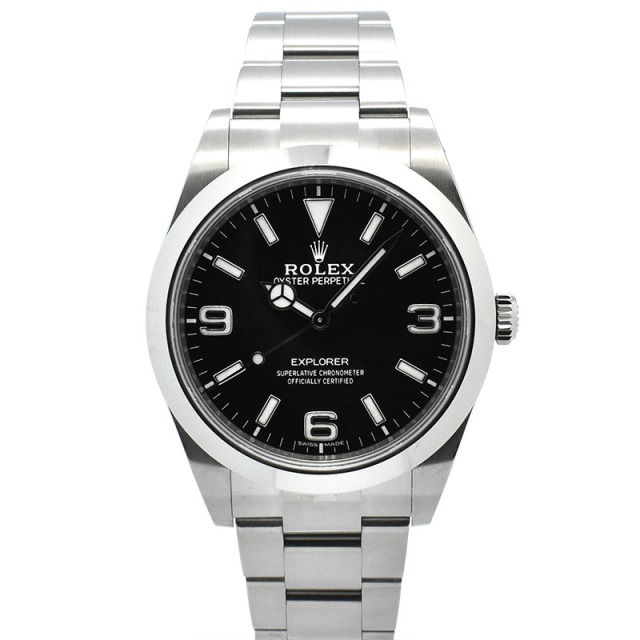 ロレックス　ROLEX　エクスプローラー1　Ref.214270　39mm　クロマライト　USED　中古