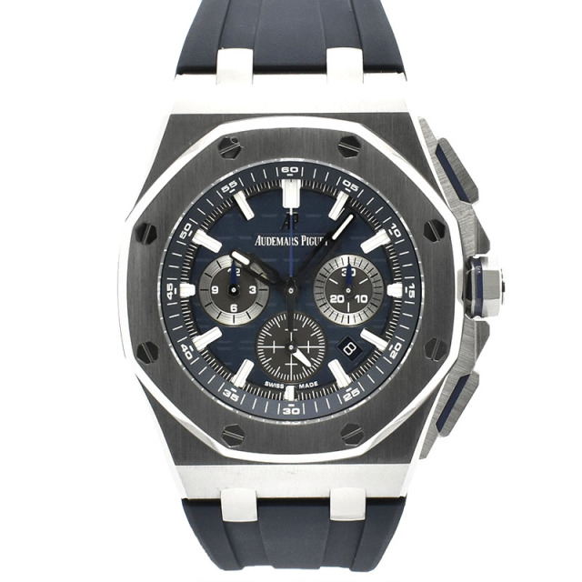 オーデマ・ピゲ　AUDEMARS PIGUET　ロイヤルオーク オフショア クロノグラフ　26480TI.OO.A027CA.01　ブルー/グレー　42mm　USED　中古