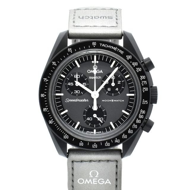 オメガ×スウォッチ　OMEGA×Swatch　ミッション トゥ マーキュリー　SO33A100　バイオセラミック　42mm　未使用品