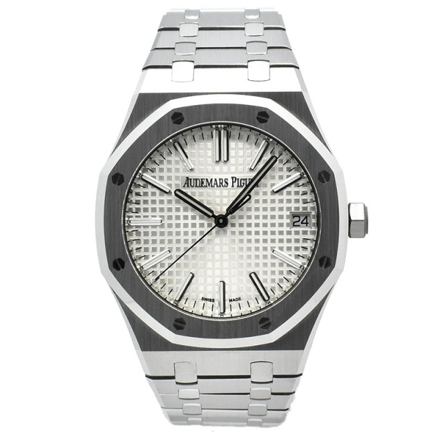 オーデマ・ピゲ　AUDEMARS PIGUET　ロイヤルオーク オートマティック　15510ST.OO.1320ST.08　41mm　シルバー　USED　中古