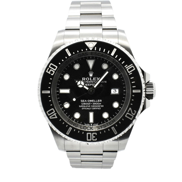 ロレックス　ROLEX　シードゥエラー ディープシー　Ref.126660　44mm　ブラック　USED　中古