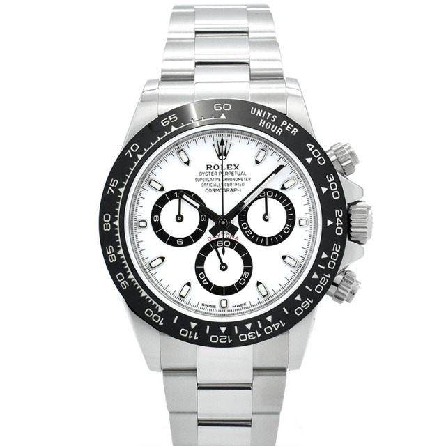 ロレックス　ROLEX　コスモグラフ デイトナ　Ref.116500LN　ホワイト　セラミックベゼル　USED　中古