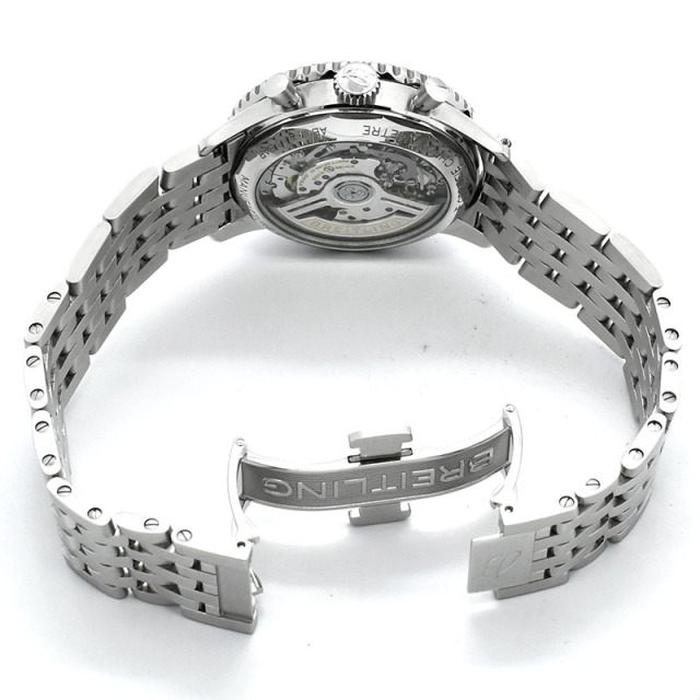 ブライトリング BREITLING ナビタイマーB01 クロノグラフ 41 ジャパンリミテッド AB0139211A1A1 ホワイトシェル USED 中古