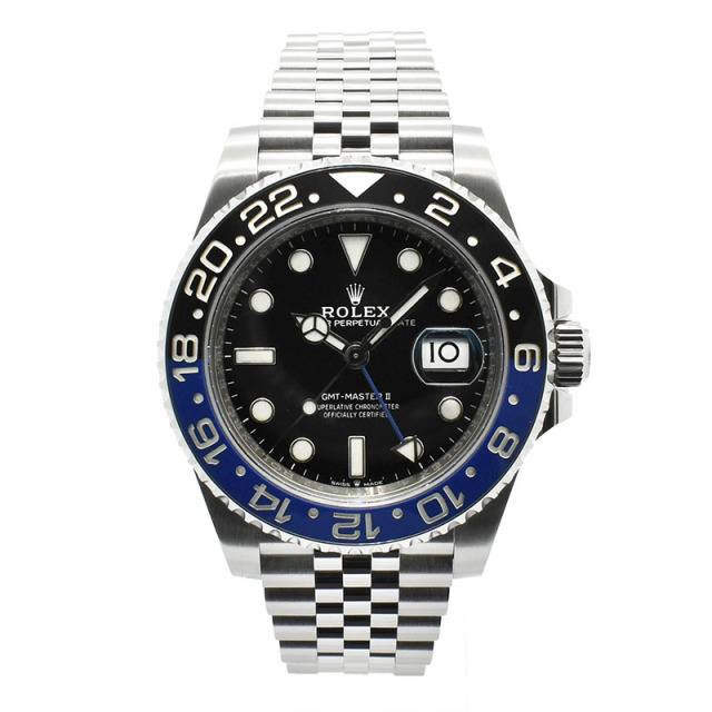 ロレックス　ROLEX　GMTマスター2　126710BLNR　ブルー/ブラックベゼル　40mm　未使用品