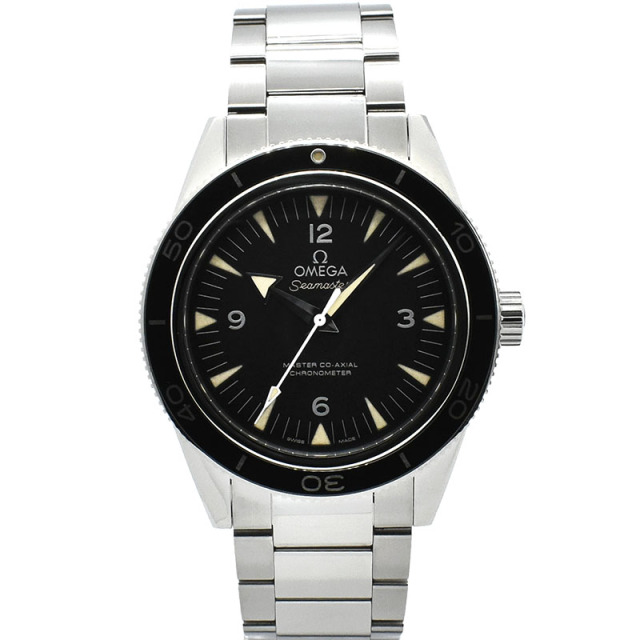 オメガ　OMEGA　シーマスター300 マスターコーアクシャル　233.30.41.21.01.001　41mm　USED　中古