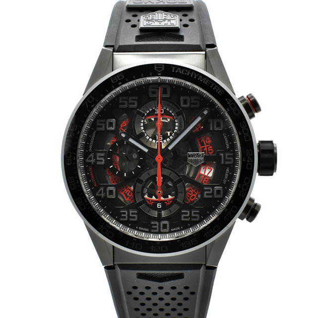 タグホイヤー　TAG HEUER　カレラ キャリバーホイヤー01 TOKYOエディション　CAR201D.FT6087　100本限定　43mm　USED　中古