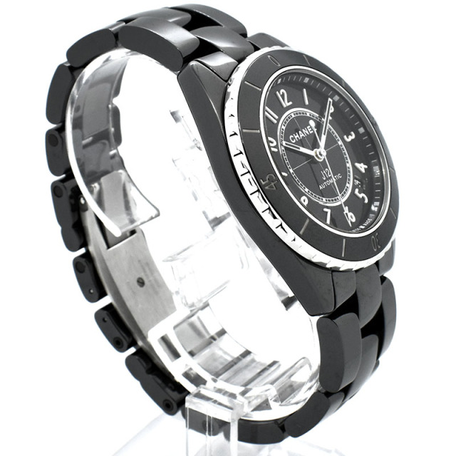 シャネル CHANEL J12 キャリバー12.1 H5697 38mm 自動巻き ブラック USED 中古