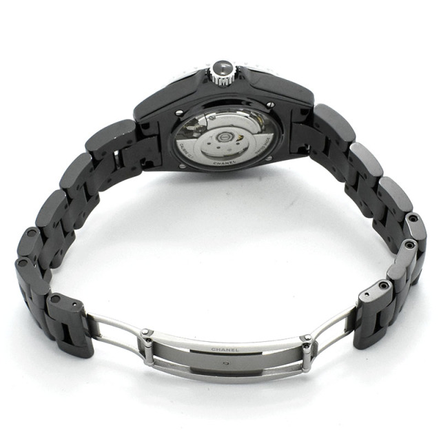 シャネル CHANEL J12 キャリバー12.1 H5697 38mm 自動巻き ブラック USED 中古