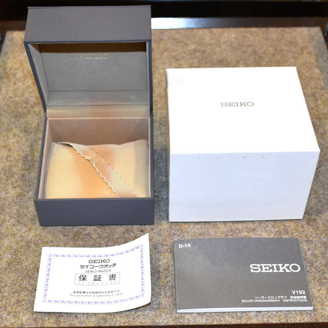セイコー SEIKO プロスペックス スピードタイマー ソーラークロノ