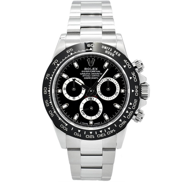ロレックス　ROLEX　コスモグラフ デイトナ　Ref.116500LN　ブラック　セラミックベゼル　USED　中古