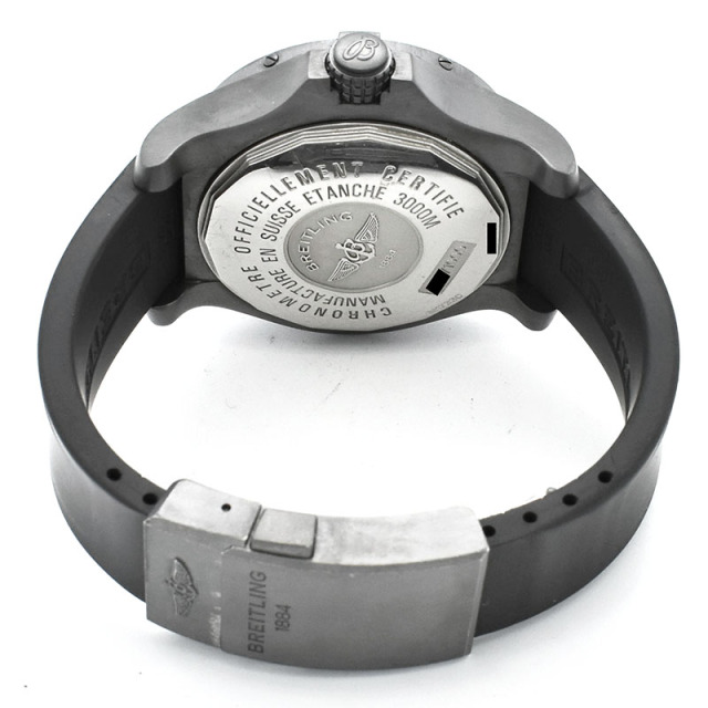 ブライトリング BREITLING アベンジャー シーウルフ ブラックスティール M17330 世界1000本限定 45mm USED 中古