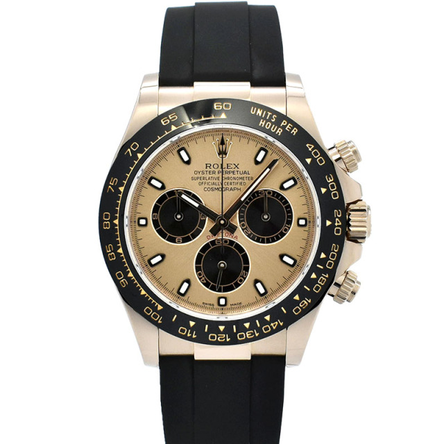 ロレックス　ROLEX　デイトナ　Ref.116515LN　18KERG　ピンク/ブラック　オイスターフレックス　USED　中古