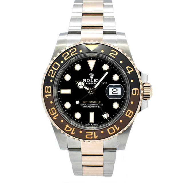ロレックス　ROLEX　GMTマスター2　Ref.126711CHNR　ブラウン/ブラックベゼル　40mm　USED　中古