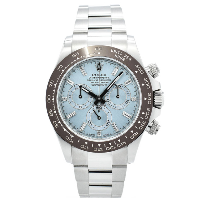 ロレックス　ROLEX　デイトナ　116506A　アイスブルー　プラチナ　ランダム番　40mm　USED　中古