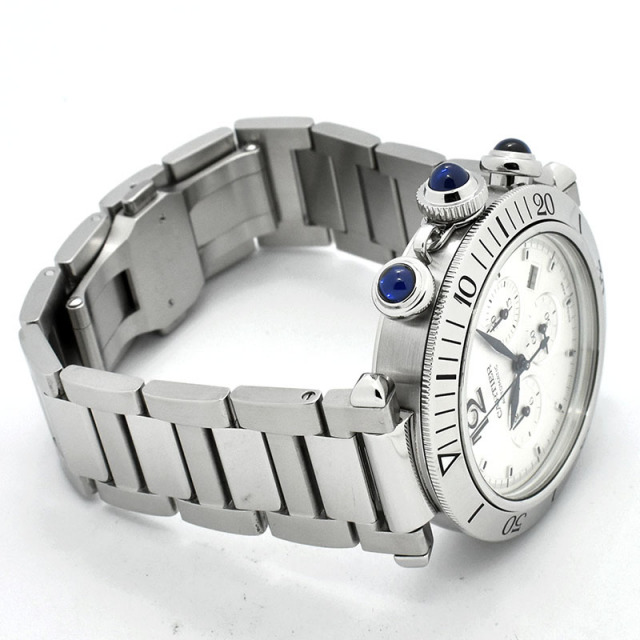 カルティエ CARTIER パシャ ドゥ カルティエ クロノグラフ WSPA0018