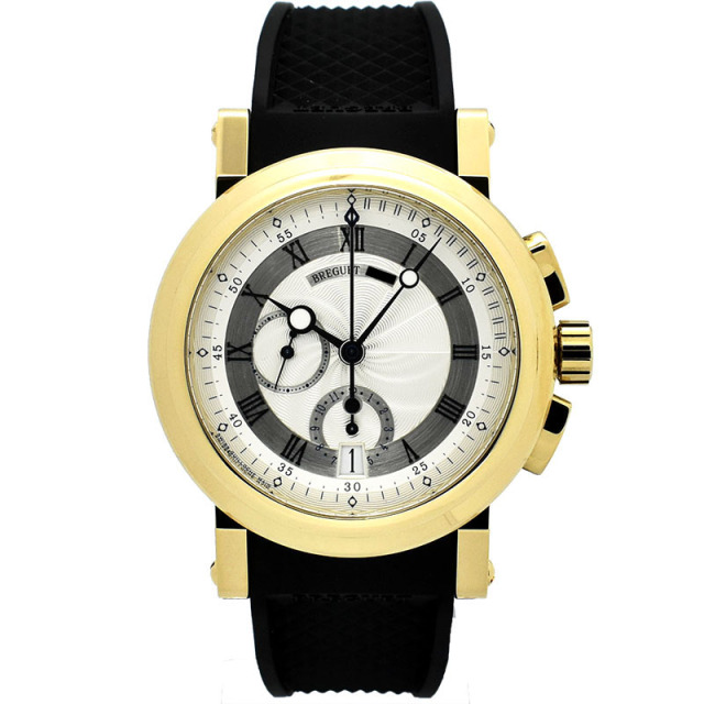 ブレゲ　BREGUET　マリーン2 クロノグラフ　5827BA/12/5ZU　18KYG　42mm　USED　中古