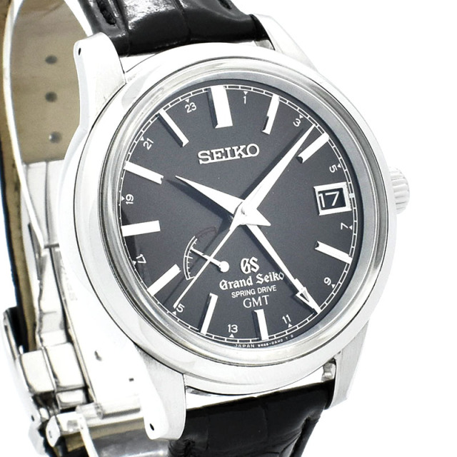 グランドセイコー GRAND SEIKO スプリングドライブ GMT パワーリザーブ