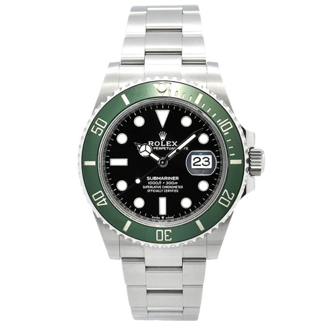 ロレックス　ROLEX　サブマリーナーデイト グリーンベゼル　Ref.126610LV　41mm　USED　中古