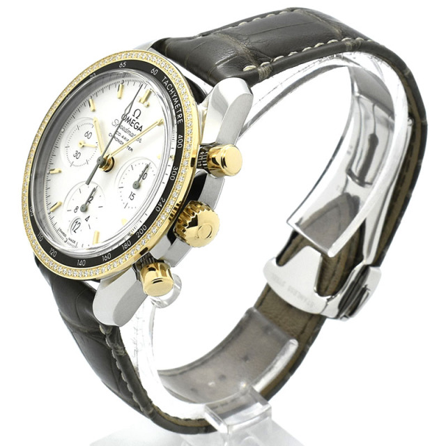 オメガ OMEGA スピードマスター 38 ダイヤベゼル 324.28.38.50.02.001 中古