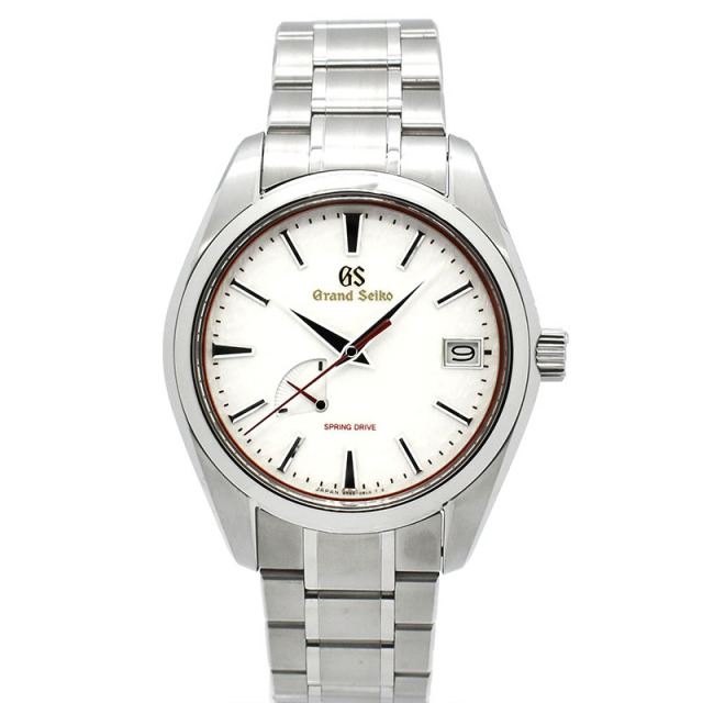 グランドセイコー　GRAND SEIKO　スプリングドライブ パワーリザーブ AJHH特別限定モデル　SBGA421　390本限定　雪白　41mm　USED　中古