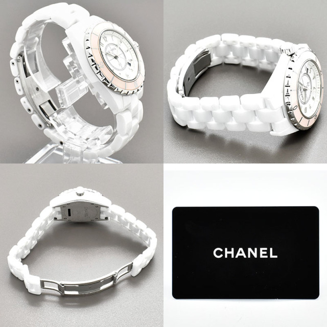 シャネル CHANEL J12 33mm H4467 ソフトピンク 世界1200本限定 USED 中古