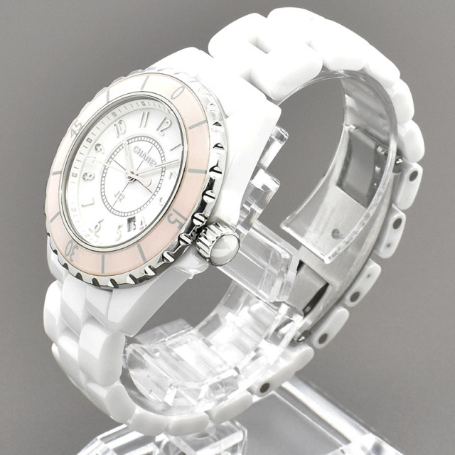 シャネル CHANEL J12 33mm H4467 ソフトピンク 世界1200本限定 USED 中古