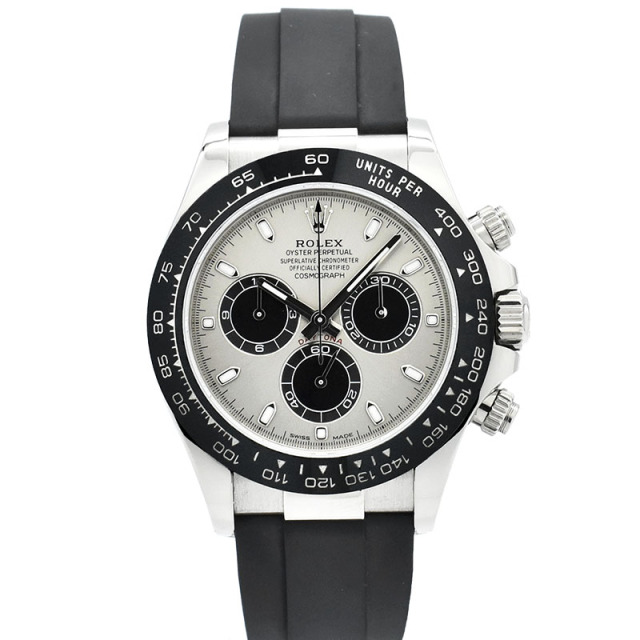 ロレックス　ROLEX　デイトナ　Ref.116519LN　スチール/ブラック　オイスターフレックス　18KWG　USED　中古