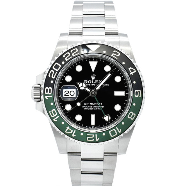 ロレックス　ROLEX　GMTマスター2　Ref.126720VTNR　グリーン/ブラックベゼル　40mm　USED　中古