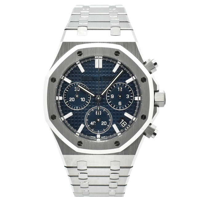 オーデマ・ピゲ　AUDEMARS PIGUET　ロイヤルオーク クロノグラフ 50周年記念　26240ST.OO.1320ST.01　41mm　ナイトブルー　未使用品