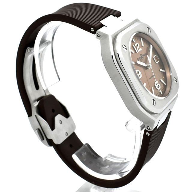 ベル&ロス BELL&ROSS BR 05 コッパ―ブラウン BR05A-BR-ST/SRB SS 40mm USED 中古
