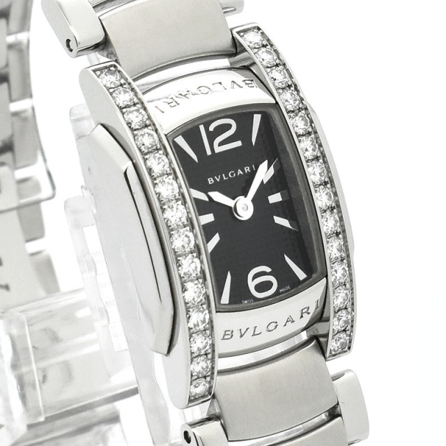 ブルガリ BVLGARI アショーマ サイドダイヤ AA26S クォーツ USED 中古