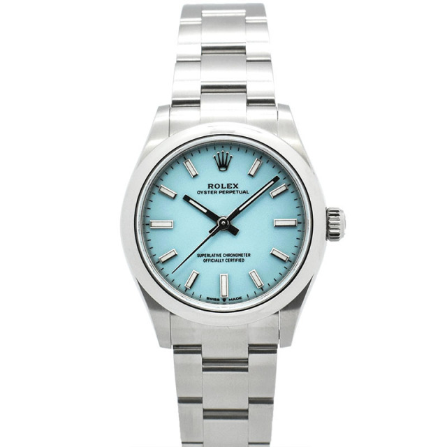 ロレックス　ROLEX　オイスターパーペチュアル 31　Ref.277200　ターコイズブルー　31mm　USED　中古