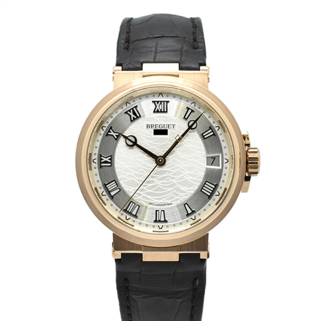 ブレゲ　BREGUET　マリーン 5517　5517BR/12/9ZU　40mm　18KRG　USED　中古