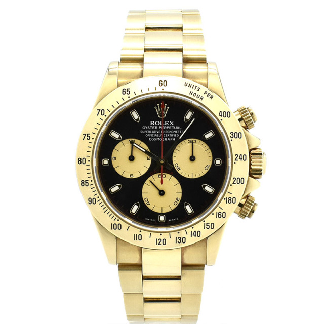 ロレックス　ROLEX　デイトナ　Ref.116528　18KYG　40mm　Y番　USED　中古