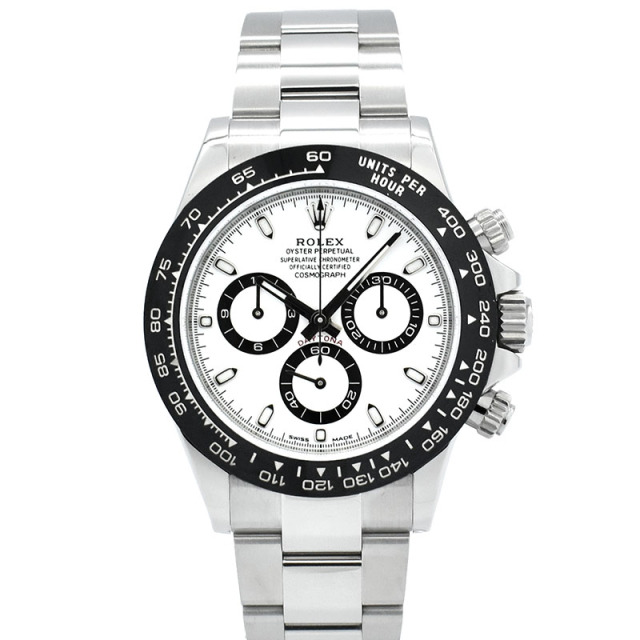 ロレックス　ROLEX　コスモグラフ デイトナ　Ref.116500LN　ホワイト　セラミックベゼル　USED　中古