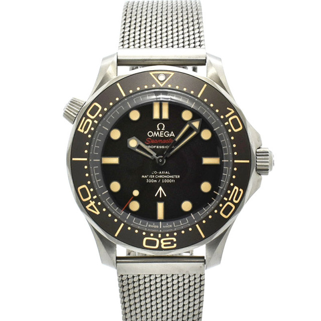 オメガ　OMEGA　シーマスター ダイバー 300m コーアクシャル マスタークロノメーター 007エディション　210.90.42.20.01.001　42mm　USED　中古