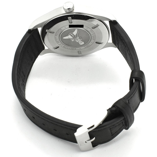 IWC パイロットウォッチ マーク18 プティ・プランス IW327004 ブルー 革ベルト 40mm USED 中古