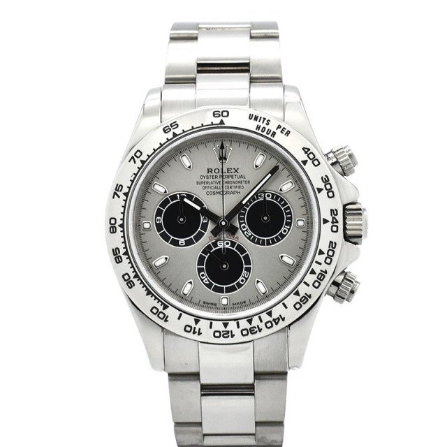 ロレックス　ROLEX　コスモグラフ デイトナ　Ref.116509　スチール/ブラック　18KWG　F番ルーレット　USED　中古