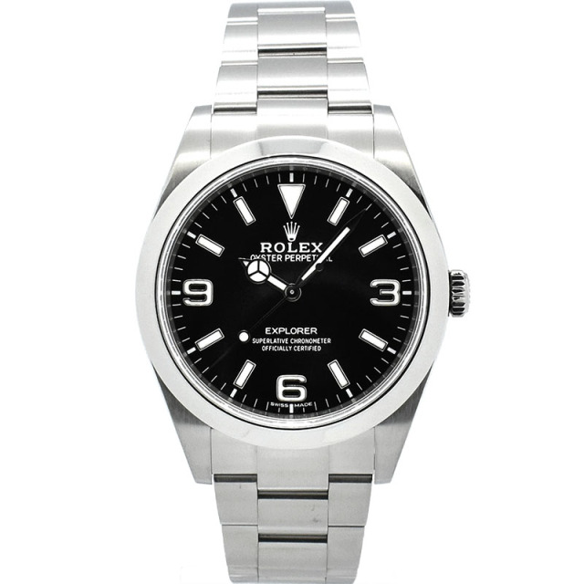 ロレックス　ROLEX　エクスプローラー1　Ref.214270　39mm　クロマライト　USED　中古