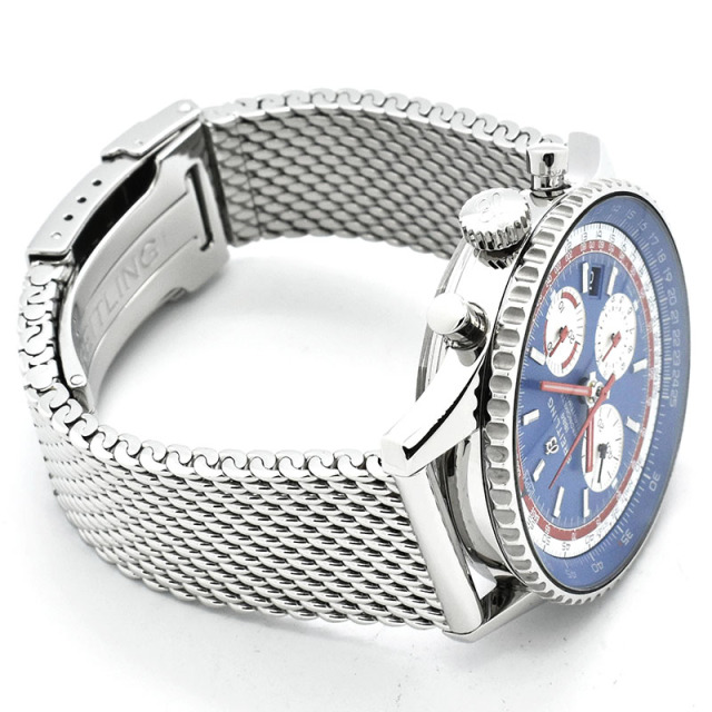 ブライトリング BREITLING ナビタイマー1 B01 クロノグラフ 43 パンナムエディション AB01212B1C1A1(A022P-1OCA) SS 43mm USED 中古