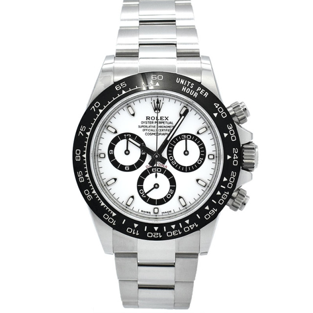 ロレックス　ROLEX　コスモグラフ デイトナ　Ref.116500LN　ホワイト　セラミックベゼル　未使用品