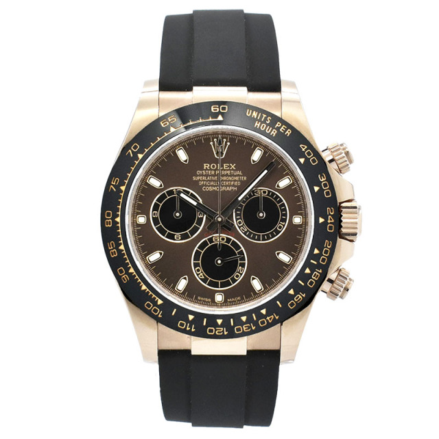 ロレックス　ROLEX　デイトナ　Ref.116515LN　18KERG　40mm　チョコレート/ブラック　オイスターフレックス　未使用品