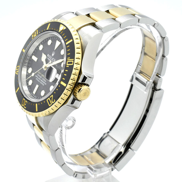 ロレックス ROLEX シードゥエラー Ref.126603 43mm ブラック 18KYG×SS USED 中古