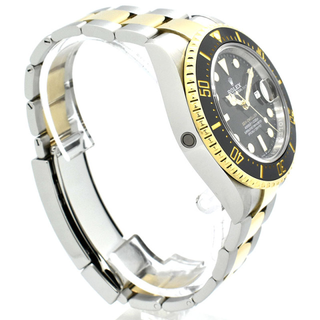 ロレックス ROLEX シードゥエラー Ref.126603 43mm ブラック 18KYG×SS USED 中古